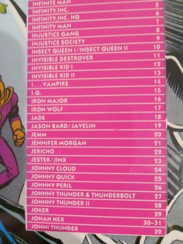 Who's Who In The DC Universe Vol X 1 Julio 1986 Directorio Definitivo - Imagen 3 de 5
