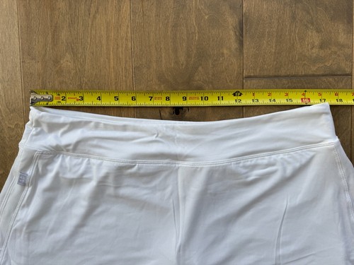Nike Dri-Fit Border Tennis Skort Skirt White 405188-102 Women's Size XL NWT - Picture 5 of 15