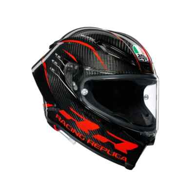 CASCO AGV   INTEGRALE PISTA GP RR ECE DOT MULTI   PERFORMANCE CARBON/RED