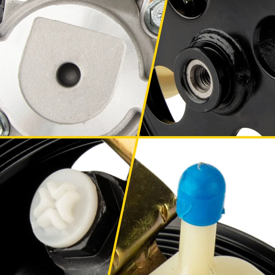 Насос гидроусилителя руля с резервуаром шкива для 2000-2003 Dodge Dakota Durango 4,7 л - Изображение 3 из 4