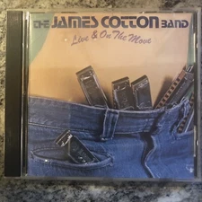 JAMES COTTON - Live & On The Move - CD - **Excellent Condition**