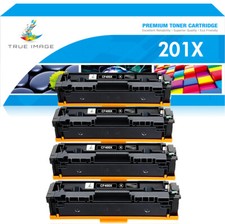 4 CF400X Black Toner Compatible With HP 201X LaserJet Pro M252n MFP M277n M252dw