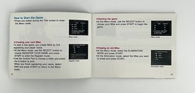 Startropics (Nintendo NES, 2000) Cartridge and Manual