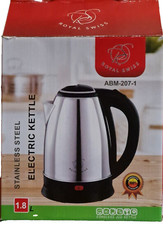 Royal Swiss ABM-207-1 , 1,8 Liter ✅, Wasserkocher, Haushaltsgerät, Silber