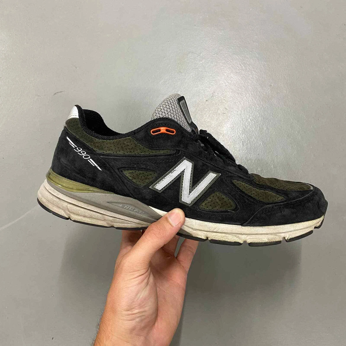 New Balance 990v4 Black Green eBay