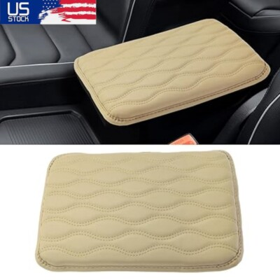 #ad Car Center Console Armrest Box Cushion Cover Pad Protector Mat Car Accessories $15.23