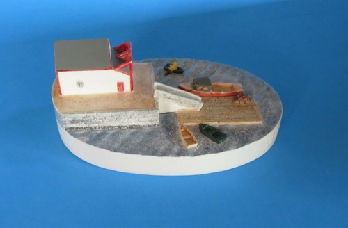 Vintage Sebastian Miniatures “Lobster Pound” 1985 Signed - Picture 5 of 7