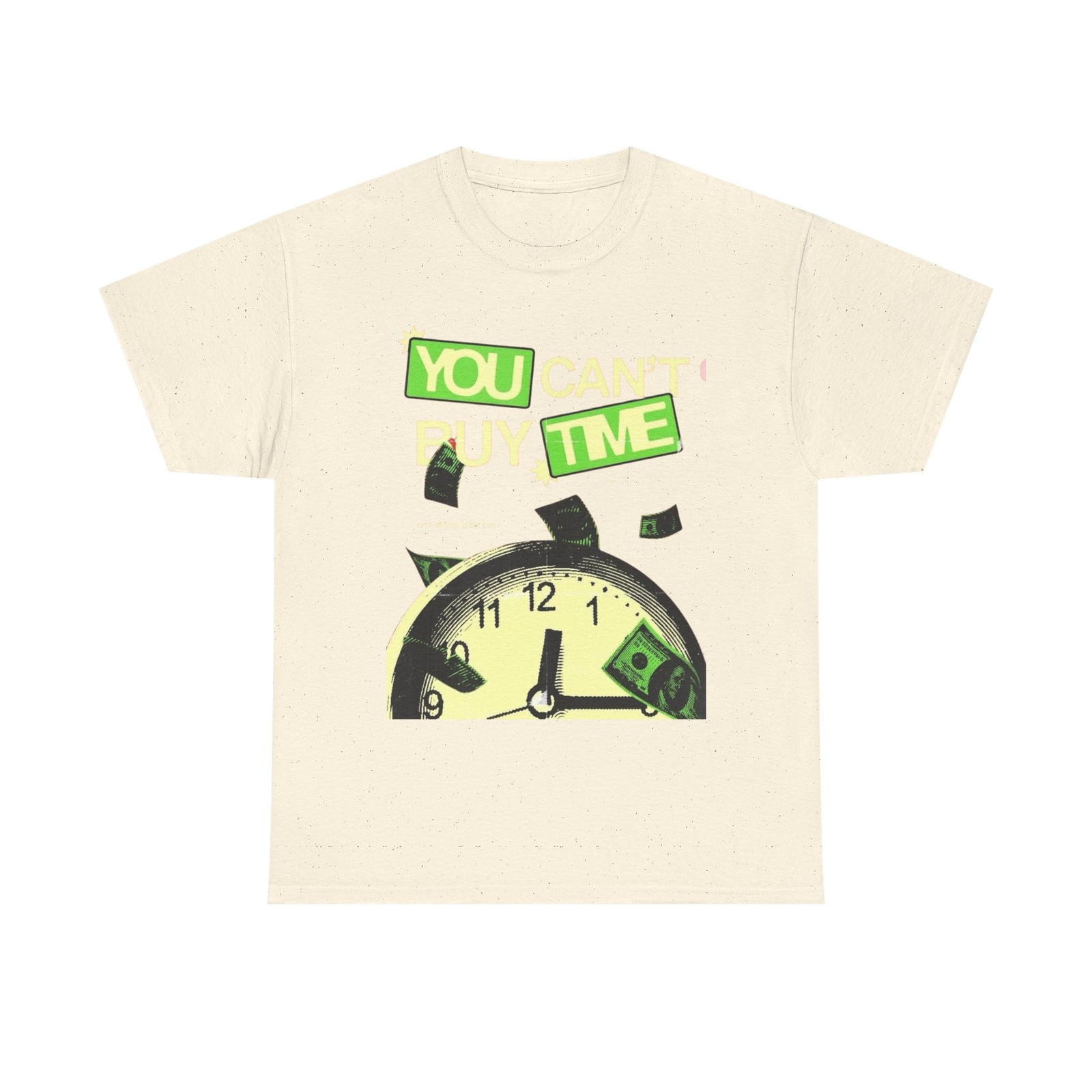 You Can't Buy Time Retro Graphic T Shirt Unisex Heavy Cotton Tee