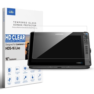 Premium Tempered Glass Screen Protector for Lowrance HDS-16 Live 16 Inch Touc...