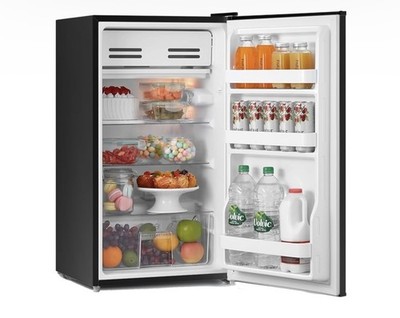 COMFEE' RCD93BL2(E) Unterbaukühlschrank, 93L Kleinkühlschrank mit Kühlbox