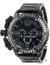 Marc Ecko The Ironside 49mm Black Watch Cryst...