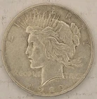 1922 Peace Silver Dollar $1 US Coin Philadelphia Mint 90% Silver Circulated