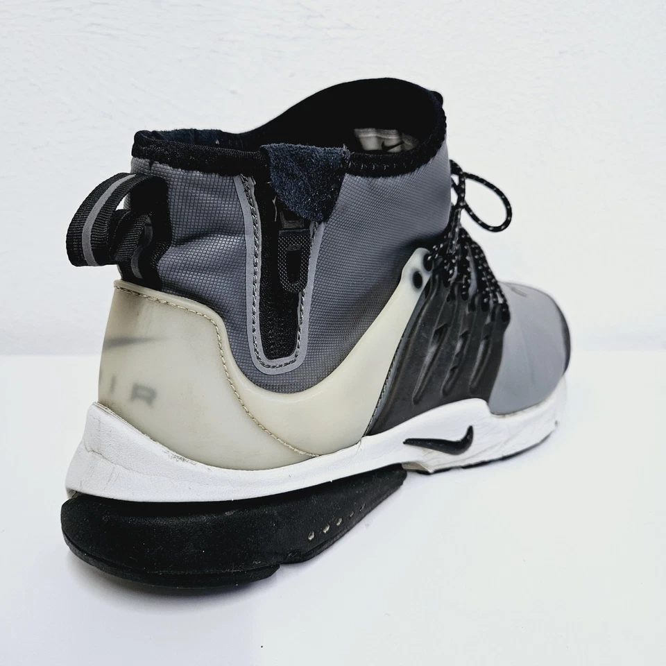 Nike Air Presto Mid Utility Cool Grey Herren Gr. UK 9 EUR 44 Sneaker 859524-001 - Bild 3 von 4