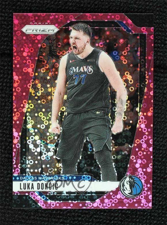 2024-25 Panini Prizm Fast Break Pink Prizm 7/50 Luka Doncic #89 0g4t
