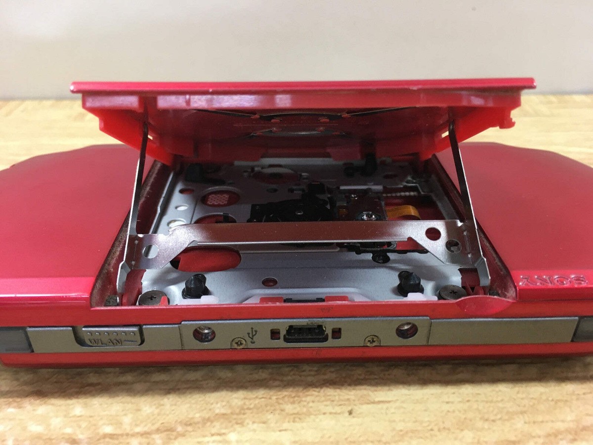 GD7660 With Defects - PSP-3000 RADIANT RED SONY PSP Console