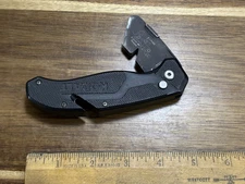 KOBALT FASTBACK LOCKBACK CARPET KNIFE UTILITY RAZOR RESCUE BLACK EDC  18 64