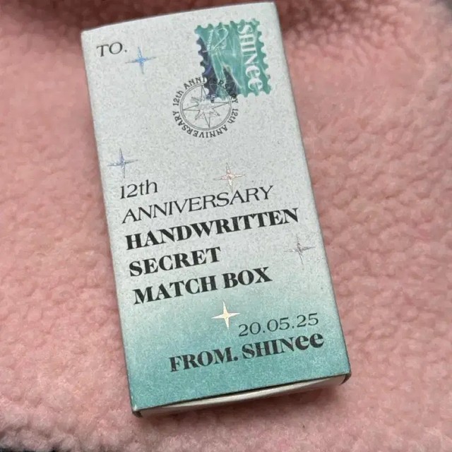 Shinee 12th Debut Anniversary Matchbox