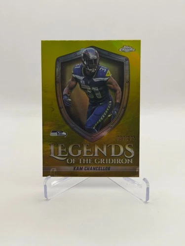 2025 Topps Chrome Kam Chancellor Yellow Refractor (RAW)