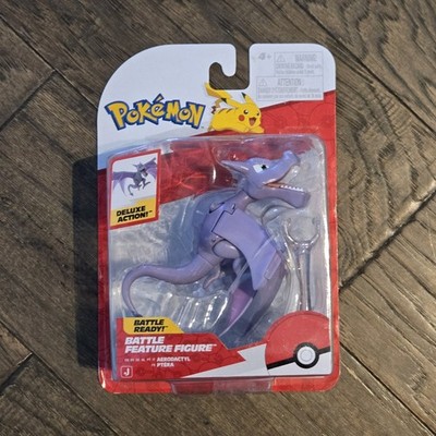 Jazwares Pokemon Battle Feature Figure AERODACTYL 4'' Action Figure NEW 2026