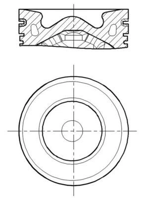 PISTON 013 PI 00155 001 FOR HHJD 1.6L D15DTH/15DT/15DTL F15DT/15DTH YHR 1.5L - Image 2 of 4