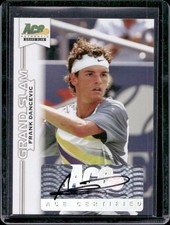 Frank Dancevic 2013 Leaf Ace Authentic Tennis Grand Slam Auto Autograph
