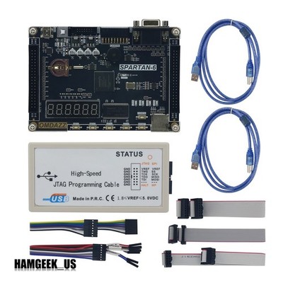XC6SLX16 FPGA Board USB 5V 50M Crystal Oscillator 256Mbit SDRAM+16Mbit FLASH ham
