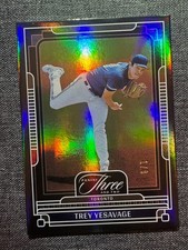 Trey Yesavage 2025 Panini Three and Two Blk Holo #27 /8🔥2026 Cy Young Candidate