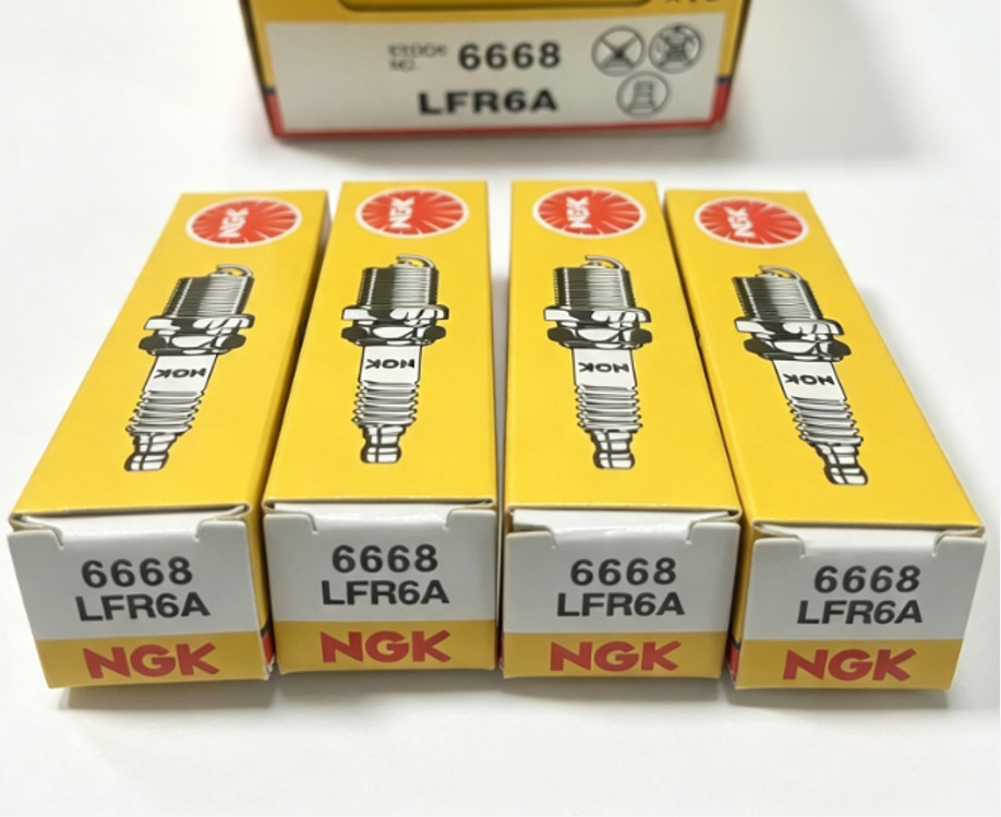 4 Pack NGK LFR6A Spark Plugs for Yamaha Waverunner VXR VXS VX FX SHO HO 1800