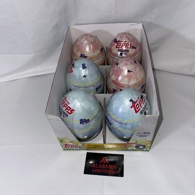2025 Topps MLB Series 1 Easter Tin Set 6 Eggs Limited Edition Cards Holiday NEW