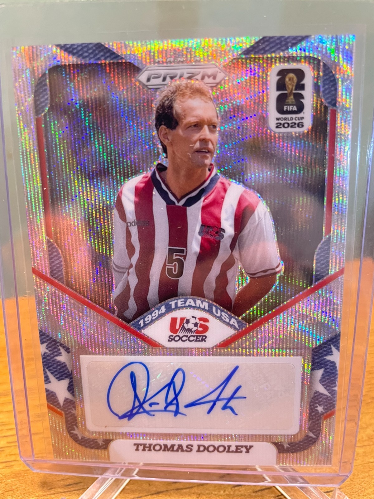 2026 THOMAS DOOLEY AUTO Wave PRIZM WORLD CUP 1994 TEAM USA Soccer Short Print