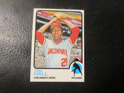 Tom Hall Reds 1973 TOPPS#8 TOM HALL REDS EXMT BT#8 | eBay