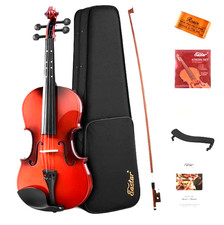 Eastar 1/2 Violin Set for Beginners, Half Size Fiddle with Hard Case, new in box