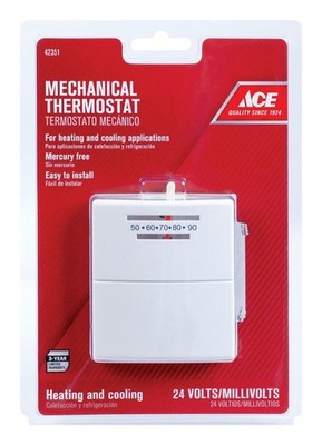 New Ace Heating and Cooling Lever Thermostat