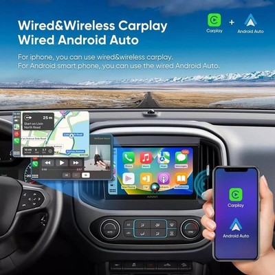 9'' Car Stereo Radio GPS NAV Fit For Chevrolet Colorado 2015-2016 CarPlay Android