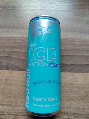 Red Bull Ice Edition Sugarfree Iced Vanilla Berry IVB Full 250ml Can Dose NL