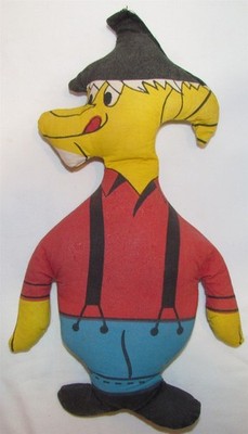 1967 Kellogg's Stars Hillbilly Goat Stuffed Doll