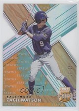 2019 Panini Elite Extra Edition Status Tie-Dye Die-Cut 10/25 Zach Watson #79 3c2