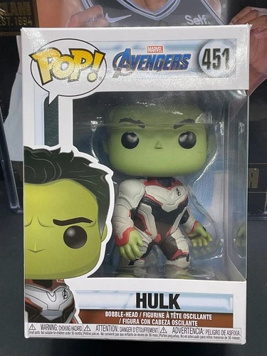 Funko POP! Avengers Hulk #451 Vinyl Bobblehead Marvel Space Suit