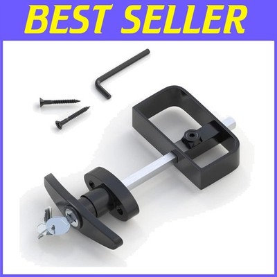 Versatile Shed Door Lock System - 4 Pack T Handle Locks with High Security