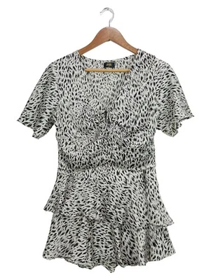 SEVEN SISTERS Robe Décontractée Femme Multicolore Imprimé Animal (EU 38, INT M) - Photo 1/4