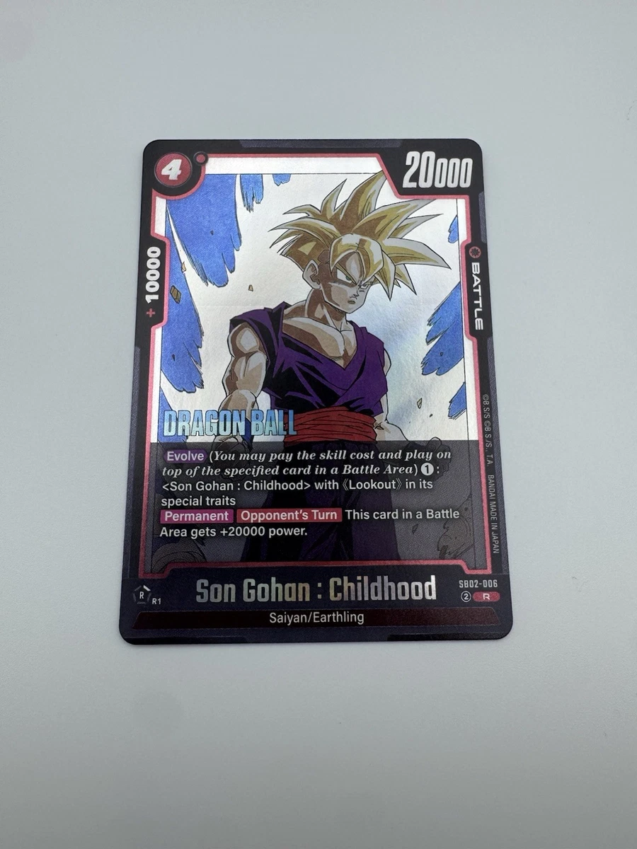 Bandai Dragon Ball Z TCG Individual Collectible Card Game Cards