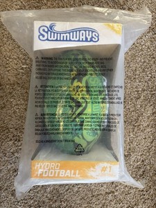 Swimways Hydro Pool Beach Green Football Toy