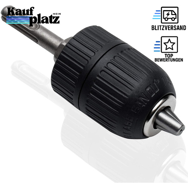 Schnellspannbohrfutter Mit 1/2'' Sds Plus Adapter 2-13Mm FüR Akkuwinkelbohrmasch-image