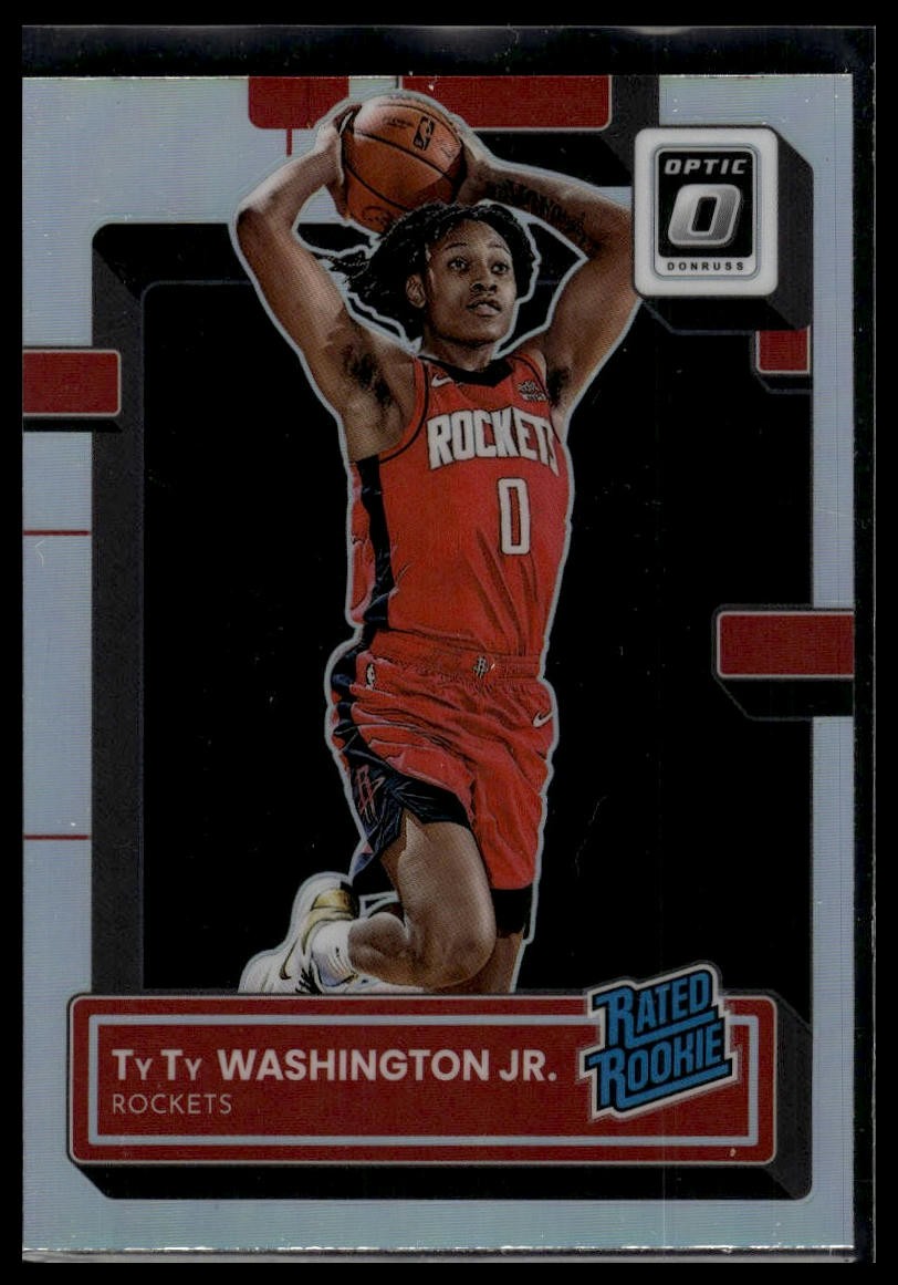 2022-23 Donruss Optic #231 TyTy Washington Jr. Holo Rated Rookie
