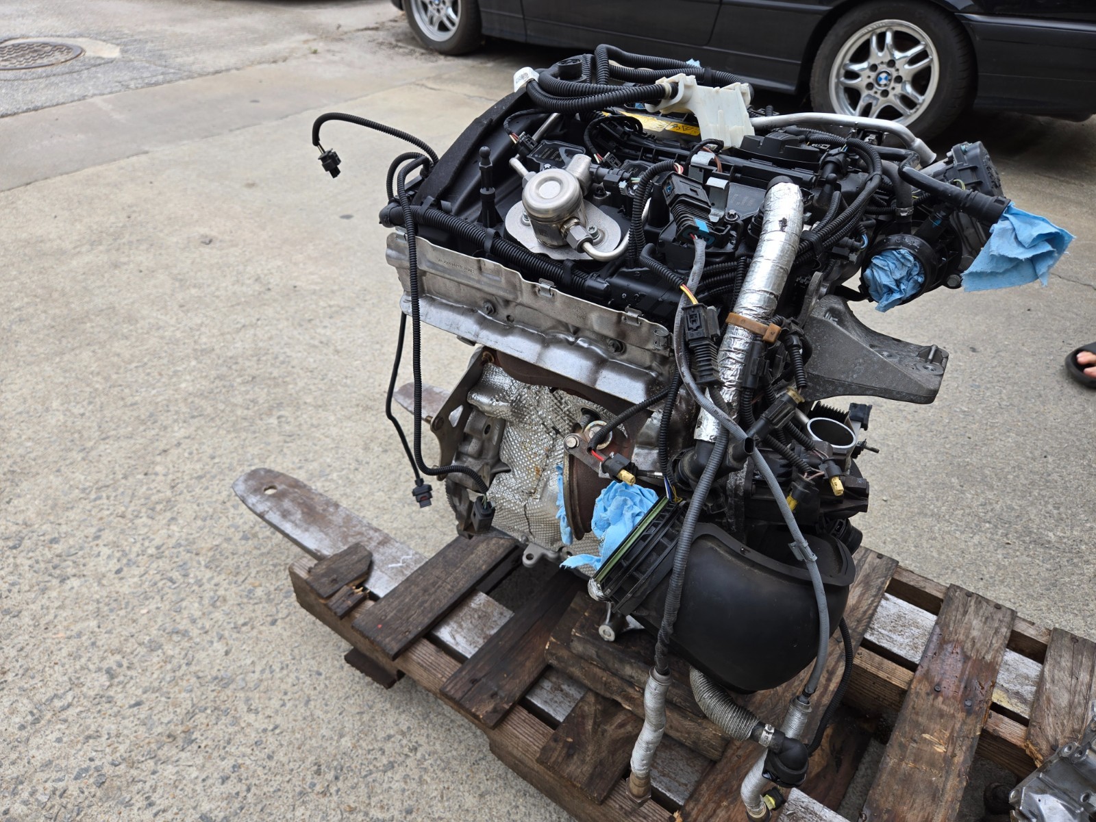 BMW i8 2014-2017 Motor