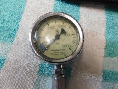 Scubapro SP Gaugel( all Brass late model. read all details,