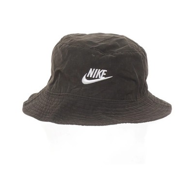 Nike, Bucket hut, Größe: S, model: just do it, Baumwolle/Polyamid, Grau #jyN