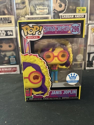 Funko Pop Rocks 296 Black light Janis Joplin Funko Shop