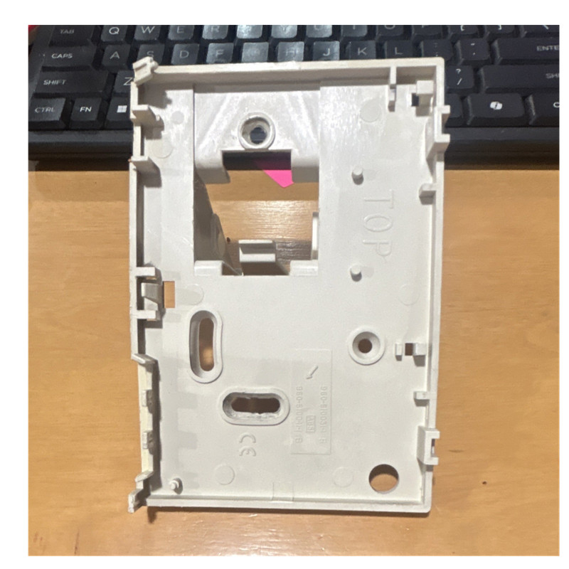White RJ-45 Keystone Wall Plate Faceplate, RJ-45 Jack Opening Networking Telecom