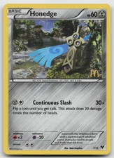 Honedge - 7/12 Promo Holo McDonald's Promos 2014 MP
